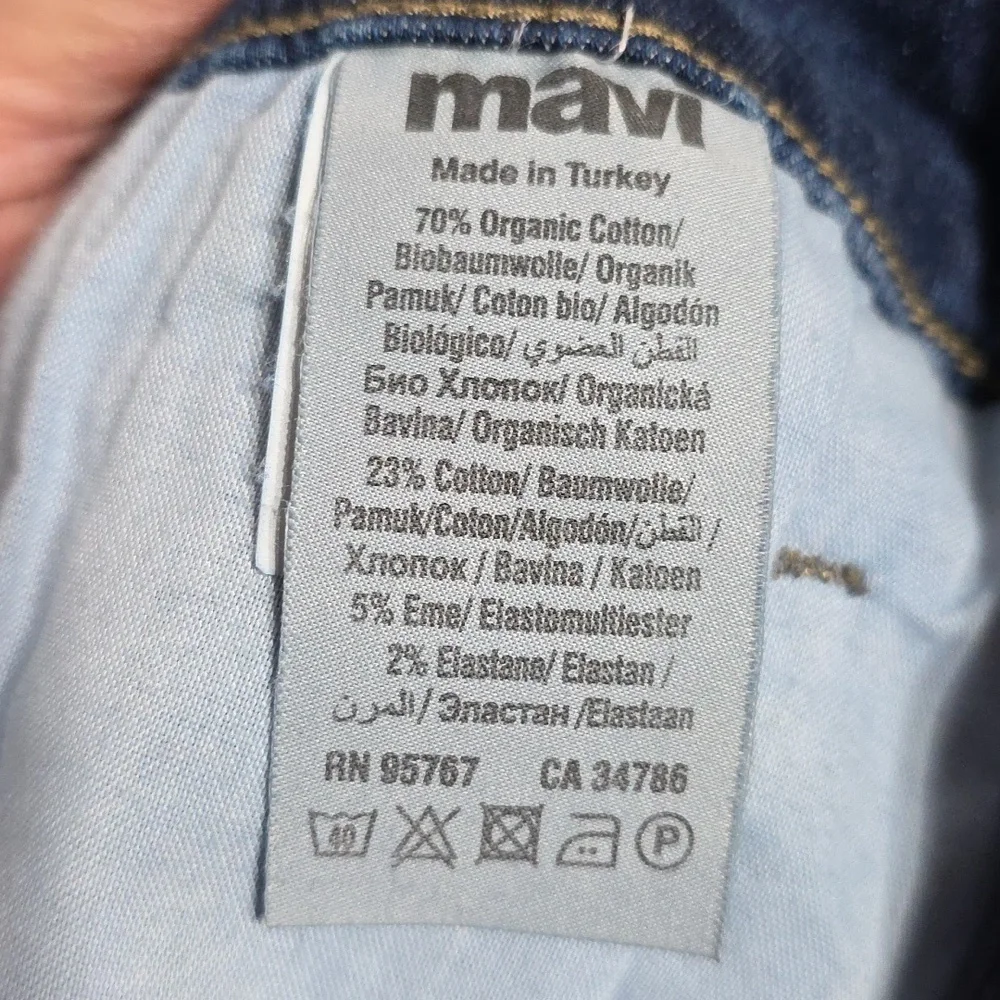 Mavi Jeans Marcus Slim Straight Leg Men's Jeans Stretch Sz 38x34 EUC